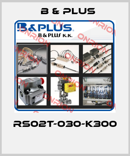 RS02T-030-K300  B & PLUS