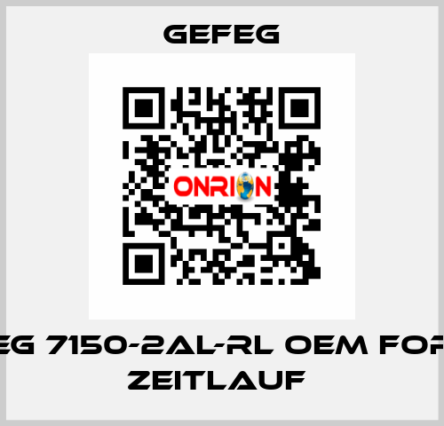 Eg 7150-2AL-RL OEM for Zeitlauf  Gefeg