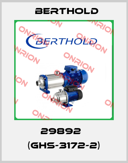 29892   (GHS-3172-2) Berthold