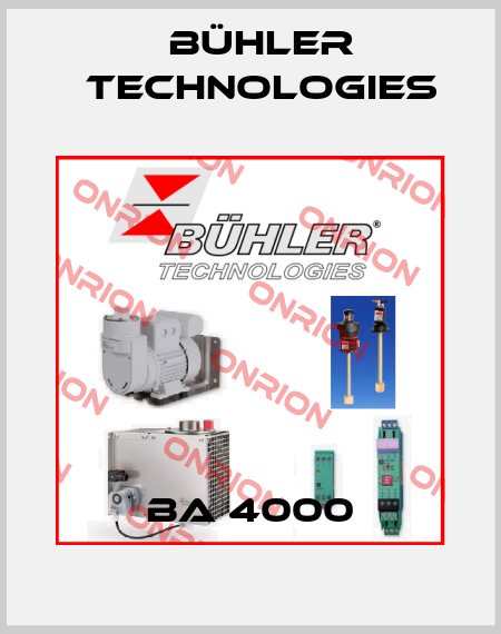 BA 4000 Bühler Technologies