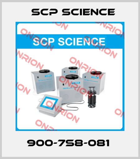 900-7S8-081  Scp Science