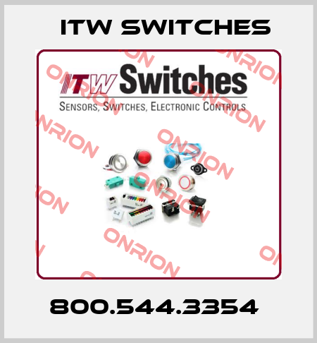 800.544.3354  Itw Switches