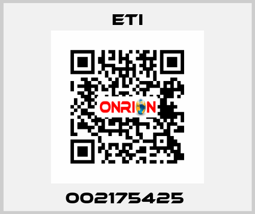 002175425  Eti