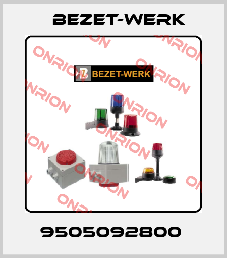 9505092800  Bezet-Werk
