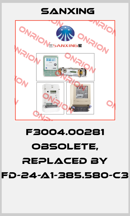 F3004.00281 obsolete, replaced by FD-24-A1-385.580-C3  Sanxing