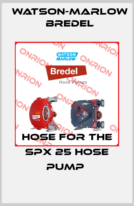Hose for the SPX 25 hose pump  Watson-Marlow Bredel