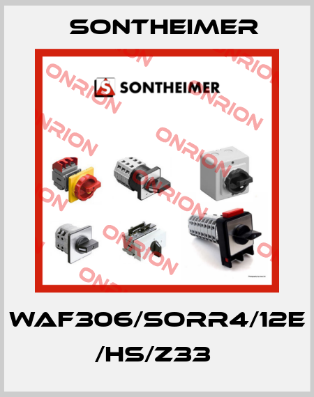 WAF306/SORR4/12E /HS/Z33  Sontheimer