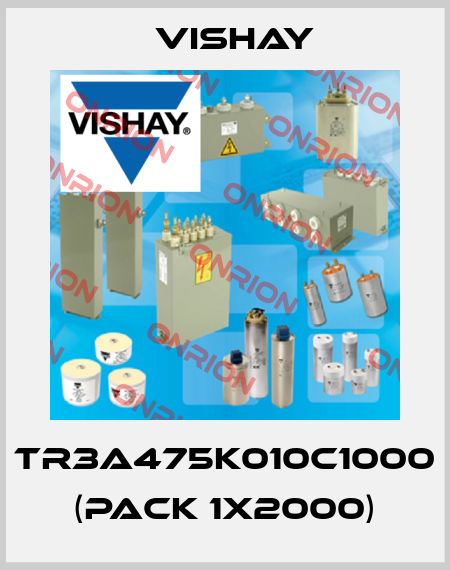 TR3A475K010C1000 (pack 1x2000) Vishay