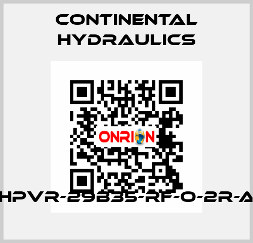HPVR-29B35-RF-O-2R-A Continental Hydraulics