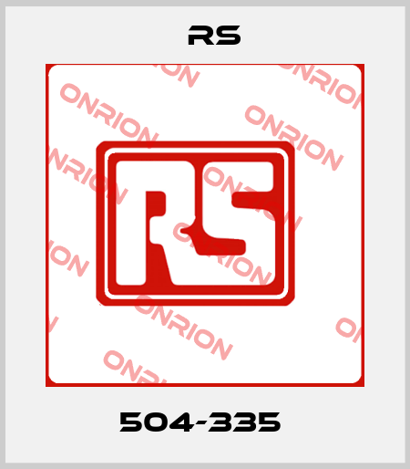 504-335  RS