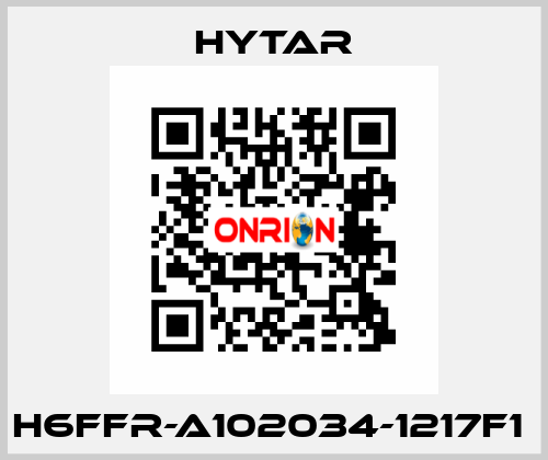 H6FFR-A102034-1217F1  Hytar