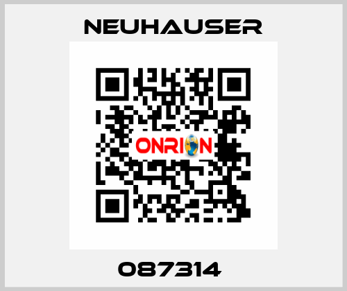 087314  Neuhauser