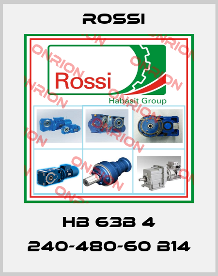 HB 63B 4 240-480-60 B14 Rossi