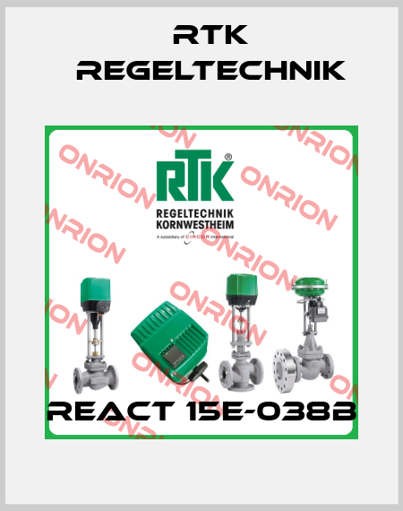 REact 15E-038B RTK Regeltechnik