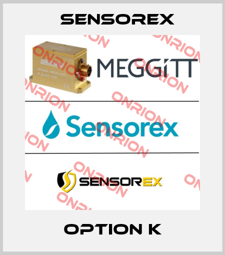 Option K Sensorex