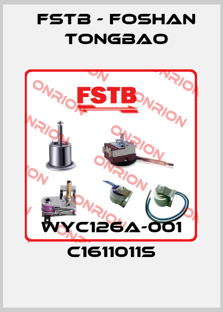 WYC126A-001 C1611011S FSTB - Foshan Tongbao