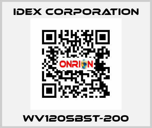 WV120SBST-200 IDEX Corporation