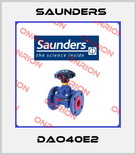 DAO40E2 Saunders