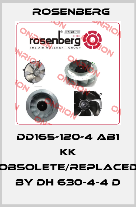 DD165-120-4 AB1 KK obsolete/replaced by DH 630-4-4 D Rosenberg