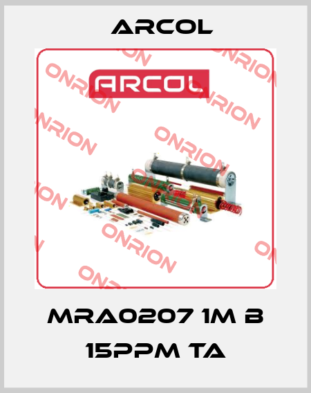 MRA0207 1M B 15PPM TA Arcol