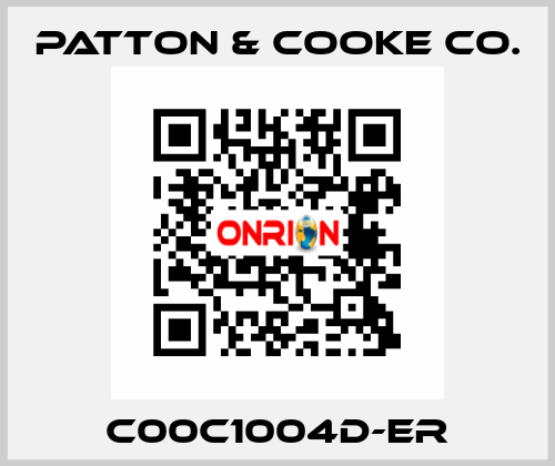 C00C1004D-ER Patton & Cooke Co.