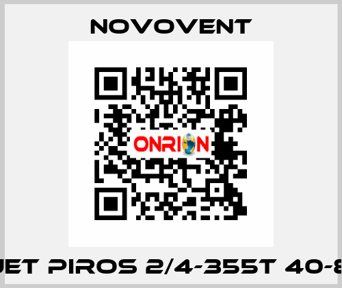 JET PIROS 2/4-355T 40-8 Novovent