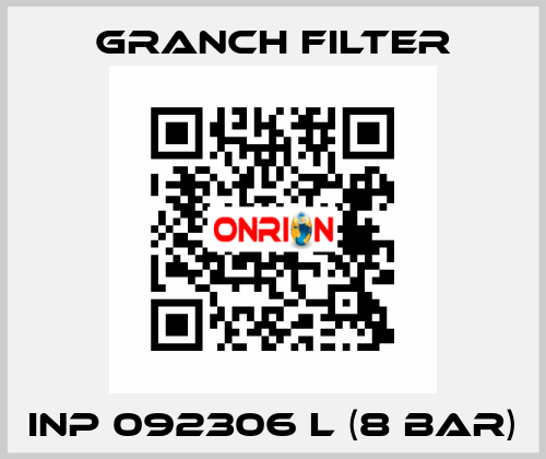 INP 092306 L (8 bar) GRANCH FILTER