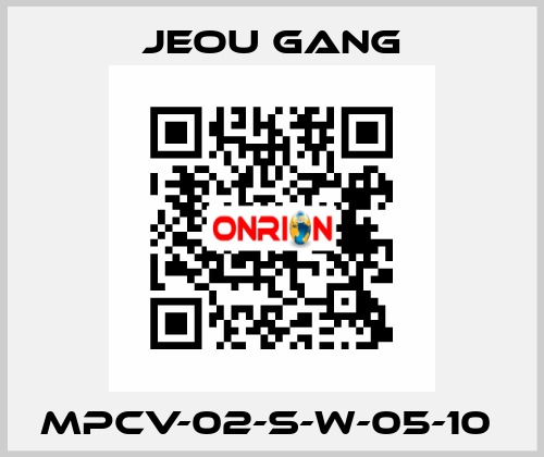 MPCV-02-S-W-05-10  Jeou Gang