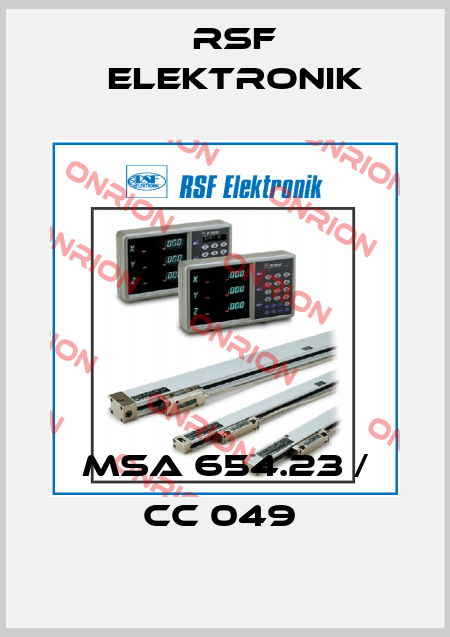 MSA 654.23 / CC 049  Rsf Elektronik