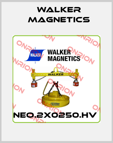 NEO.2X0250.HV  Walker Magnetics