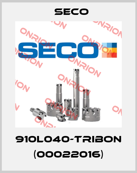 910L040-TRIBON (00022016) Seco