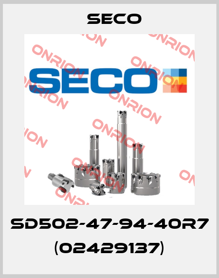 SD502-47-94-40R7 (02429137) Seco