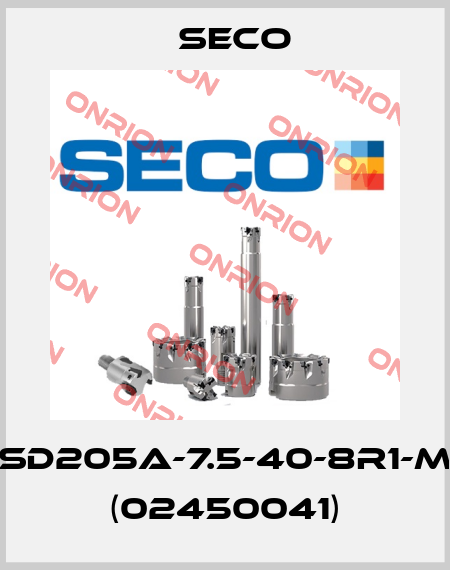 SD205A-7.5-40-8R1-M (02450041) Seco