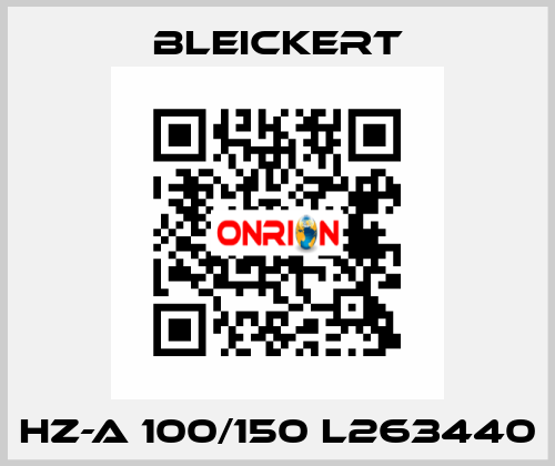 HZ-A 100/150 L263440 Bleickert