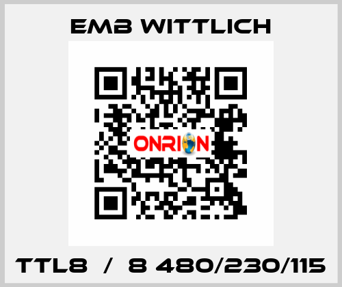 TTL8  /  8 480/230/115 EMB Wittlich