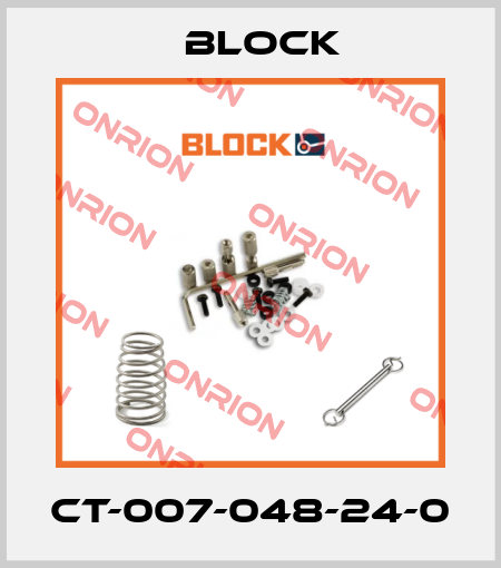CT-007-048-24-0 Block