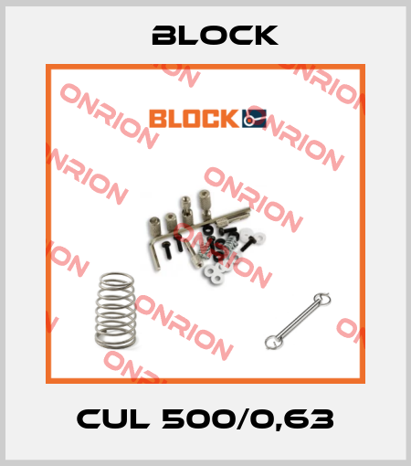 CUL 500/0,63 Block