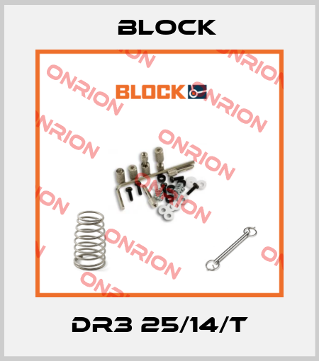 DR3 25/14/T Block