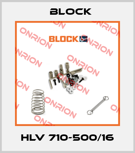 HLV 710-500/16 Block