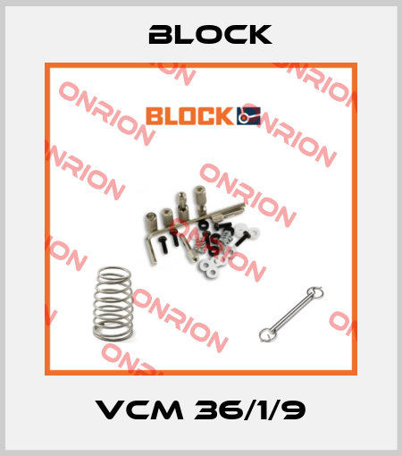 VCM 36/1/9 Block