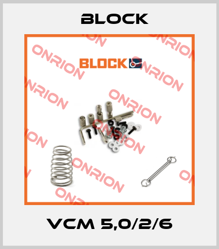 VCM 5,0/2/6 Block