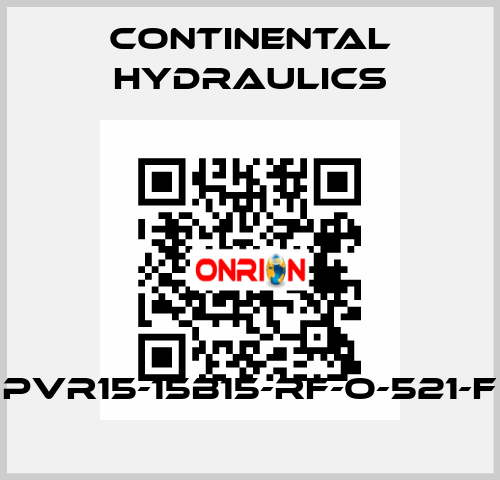 PVR15-15B15-RF-O-521-F Continental Hydraulics
