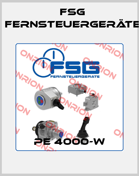 PE 4000-W FSG Fernsteuergeräte