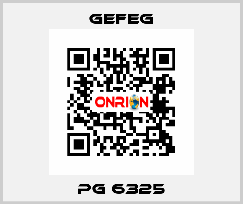 Pg 6325 Gefeg