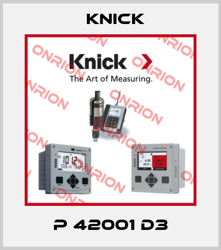 P 42001 D3 Knick