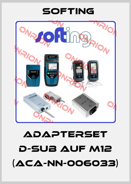 Adapterset D-Sub auf M12 (ACA-NN-006033) Softing