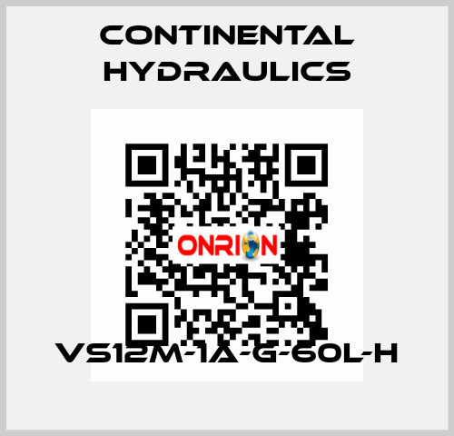 VS12M-1A-G-60L-H Continental Hydraulics