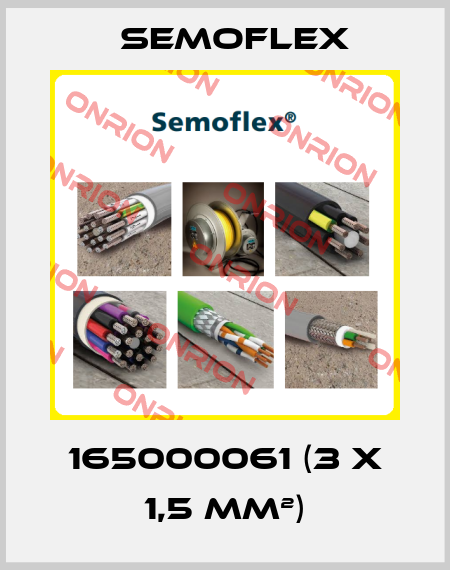 165000061 (3 x 1,5 mm²) Semoflex
