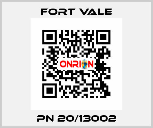 PN 20/13002 Fort Vale