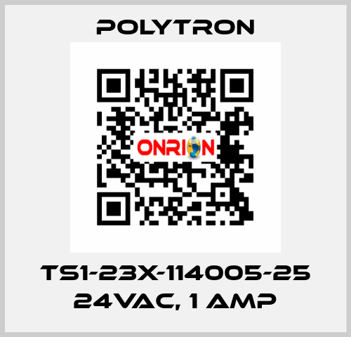 TS1-23X-114005-25 24VAC, 1 Amp Polytron
